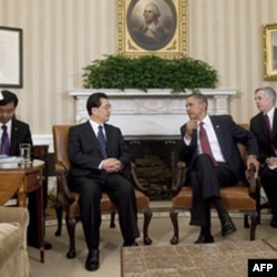Predsednici Kine i SAD tokom susreta u Beloj kući