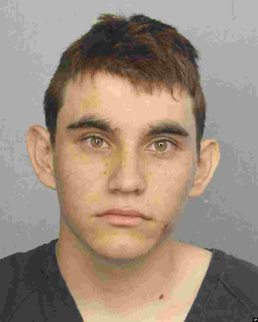 L'ancien élève qui a ouvert le feu au lycée Marjory Stoneman Douglas à Parkland, en Floride, le 14 février 2018