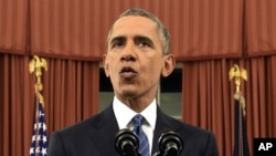 Միացյալ Նահանգների նախագահ Բարաք Օբաման իր ելույթում խոստացավ կոշտ միջոցներ կիրառել ահաբեկիչների դեմ: