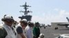 Philippine President Tours US Ship Used in Bin Laden Burial