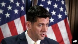 El presidente de la Cámara de Representantes de EE.UU., Paul Ryan, dice que el Congreso está listo para actuar en ayuda de Puerto Rico.