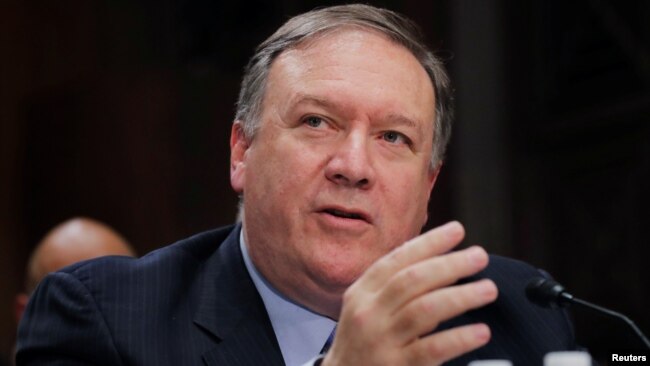 Ngoại trưởng Hoa Kỳ Mike Pompeo.