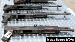 Armas destruídas em Malanje