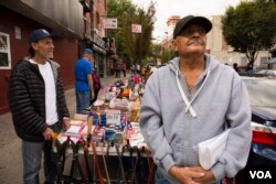 Gil Morales, a Puerto Rican and Vietnam veteran who describes himself as a “patriot” who would “give my life to this country,” is frustrated at the speed of federal recovery efforts on the island. “Get your butts down there, and take care of them!” he exclaimed. (R. Taylor/VOA)