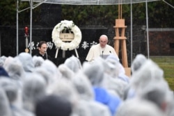 프란치스코 교황이 지난 2019년 11월 24일 일본 원폭 피해 도시인 나가사키를 방문했다.