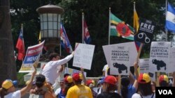 Manifestacion Washington Venezuela OEA