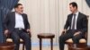 بشار اسد بطور متناوب با مقام های ارشد ایران در دمشق دیدار دارد. 