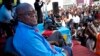 Opposition presidential candidate Felix Tshisekedi waits to address his supporters at the UDPS party headquarters in Kinshasa, Congo, Dec. 21, 2018.