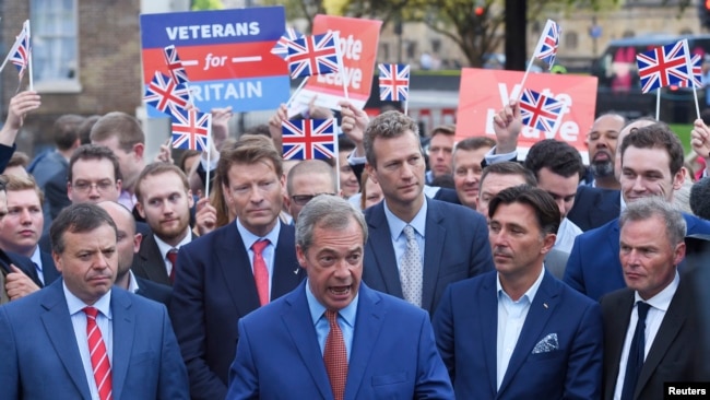 برطانیہ کے یورپی یونین سے علیحدگی کے حامی کامیاب