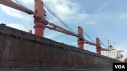 2019년까지 인도네시아에 억류된 북한 선박 ‘와이즈 어네스트’ 호.