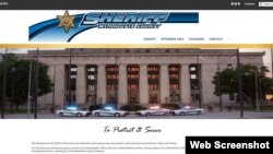 A portion of the Wyandotte County (Kan.) government website. 
