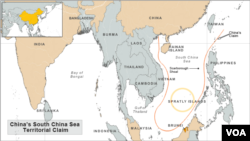South China Sea Dispute Map