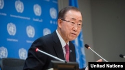 联合国秘书长潘基文（资料照片）