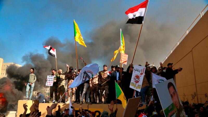 Protesters in Iraq Attack US Embassy over Airstrikes