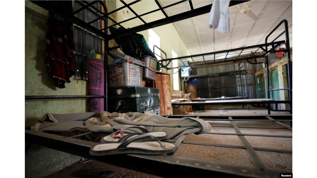 Belongings are pictured inside girls hostel at the school in Dapchi in the northeastern state of Yobe, where dozens of school girls went missing after an attack on the village by Boko Haram, Nigeria, Feb. 23, 2018.