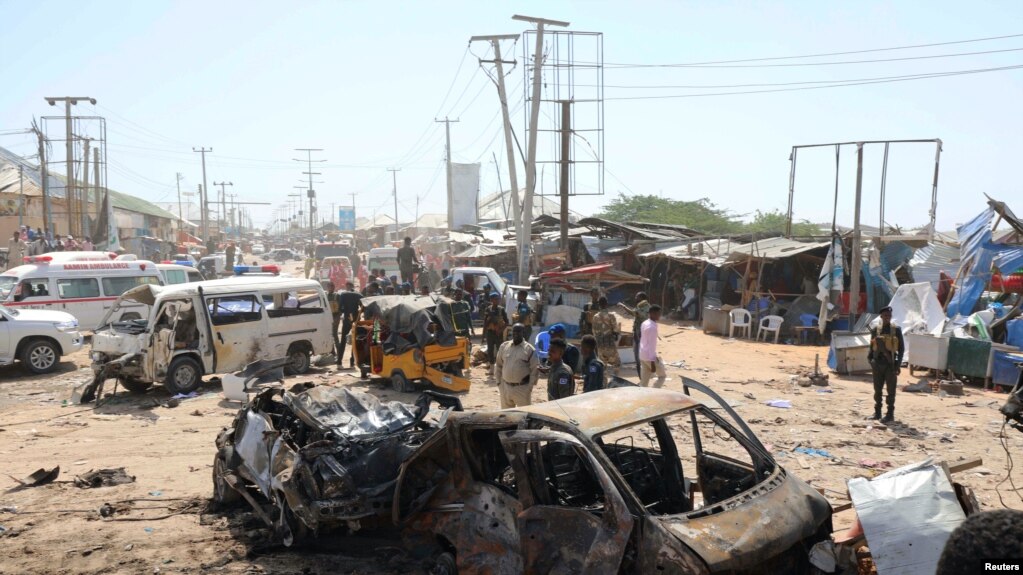 Dhjetëra të vrarë nga shpërthimi në Mogadishu