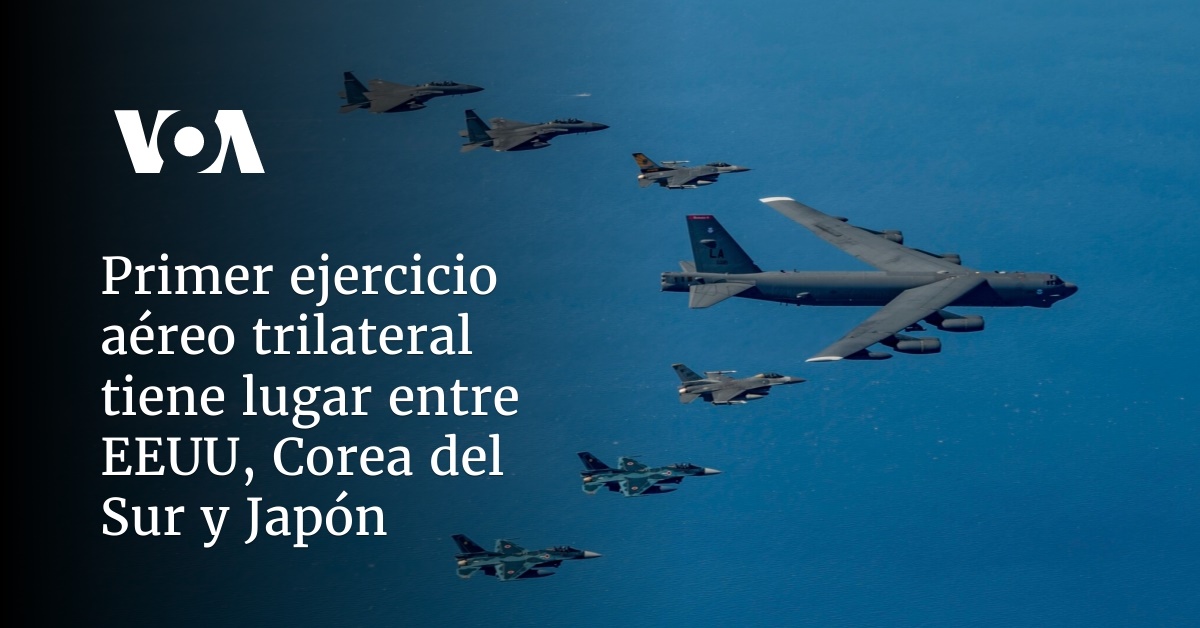 The First Trilateral Air Exercise Is Taking Place Between The US, South ...