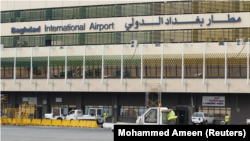 FILE - Bandara Internasional Baghdad. 