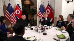 VOA Asia - Trump and Kim meet, express optimism