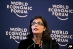 Pakistani cardiologist, author and activist, Sania Nishtar - seen in this 2013 photo - says she believes she can make the World Health Organization an even more relevant body.