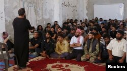 Les rebelles du mouvement Ahrar al-Sham en Syrie, 7 juillet 2015. 