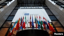 Trụ sở của Hội đồng châu Âu ở Brussels, Bỉ.
