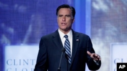 Capres Partai Republik, Mitt Romney mengritik kebijakan luar negeri pemerintahan Obama di mana, menurut Romney, bantuan AS untuk negara lain tidak selalu efektif (foto: dok).