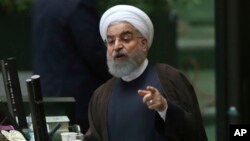 Tổng thống Iran Hassan Rouhani.