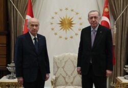 MHP Lideri Bahçeli ve AKP Genel Başkanı ve Cumhurbaşkanı Erdoğan