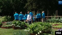 El evento fue bautizado por la Casa Blanca como la “cosecha anual de primavera”.