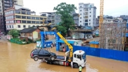 內蒙洪災兩處水庫潰堤 北京暴雨市內郊區多處淹水