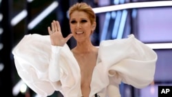 Céline Dion interprète "My Heart will Go On" aux Billboard Music Awards le 21 mai 2017 à Las Vegas.