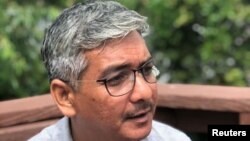 Detained journalist Nay Than Maung