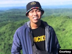 Wisnu Juliansyah mahasiswa Fisip Universitas Mulawarna dan aktvis Aksi Kamisan Kaltim yang sempat dipenjara 5,5 bulan terkait aksi menolak Omnibus Law. (Foto: dok pribadi)