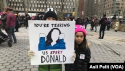 "ქალთა მარში", ნიუ იორკი, აშშ. 19 იანვარი, 2019