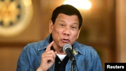 Presiden Filipina Rodrigo Duterte (Foto: dok).