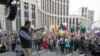 В Санкт-Петербурге протестуют против законопроектов сенатора Клишаса 