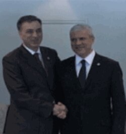 Filip Vujanović i Boris Tadić