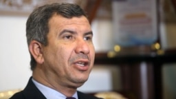 South Oil Company chief Ihsan Abdul Jabbar speaks during an interview with Reuters in Basra, May 18, 2019. 