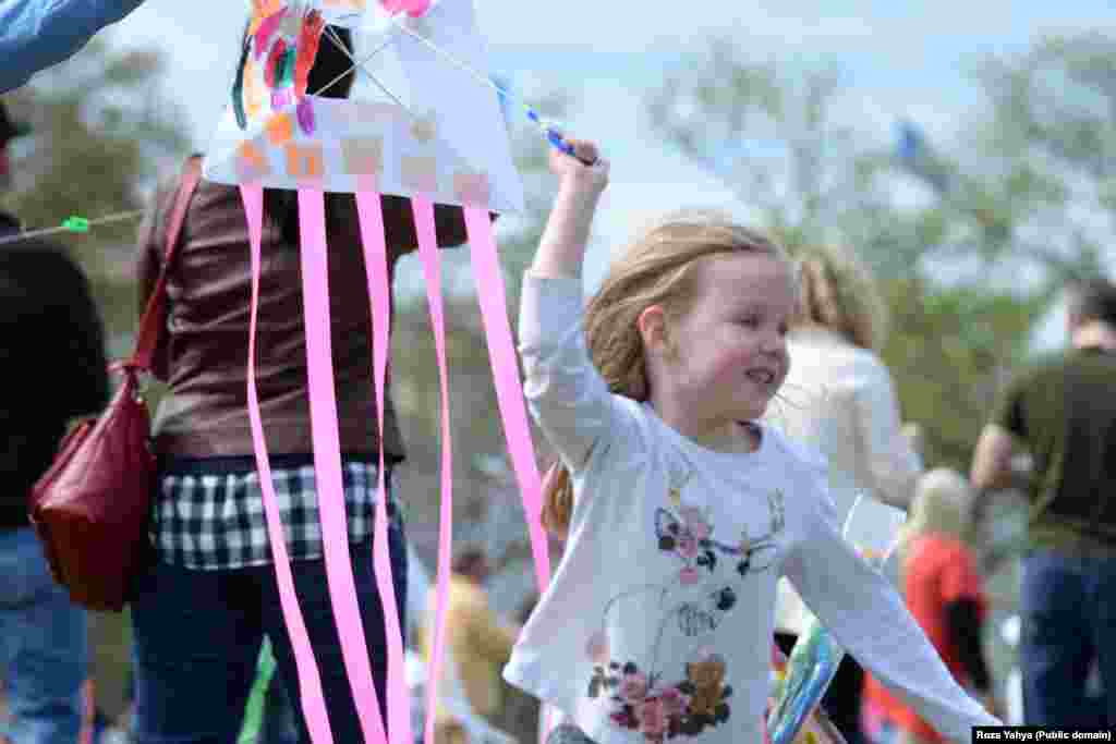 Blossom Kite Festival 2016 on the National Mall in Washington, DC