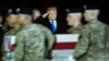 Трамп почтил память погибших в Афганистане военных