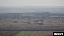 시리아 북부 이들리브주 타프타나즈 공군 기지의 지난해 11월 모습.