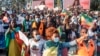Etiópia, manifestação de apoio ap governo em Adis Abeba 