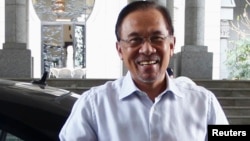 Pemimpin oposisi Malaysia yang kini dipenjara, Anwar Ibrahim (foto: dok).