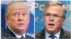 Trump, Bush Trade Barbs in New Hampshire