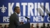 Obama Peringati 10 Tahun Bencana Badai Katrina di New Orleans
