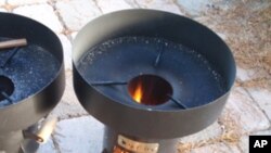 FILE - A clean, efficient cookstove designed for low-cost manufacturing in Africa. The Global Alliance for Clean Cookstoves recently worked with the government of Kenya to eliminate a tax on cookstoves going to women in poor regions.