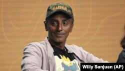 Host/chef Marcus Samuelsson take spart in PBS's "No Passport Required" and "South By Somewhere" panel at the Television Critics Association Summer Press Tour in Beverly Hills, Calif. on July 30, 2019. (Photo by Willy Sanjuan/Invision/AP, File)