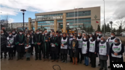 HDP MPs in front of the Constitutional Court 