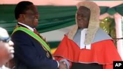 Chief Justice Luke Malaba Congratulates Mnangagwa Zimbabwe elections